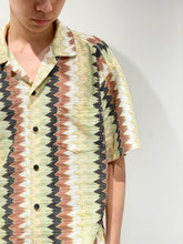 Geometric jersey S/S shirt