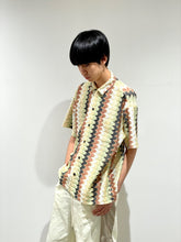 Geometric jersey S/S shirt