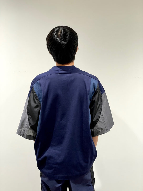 Cotton taffeta T-shirt