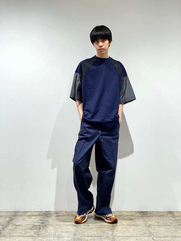 Cotton taffeta T-shirt