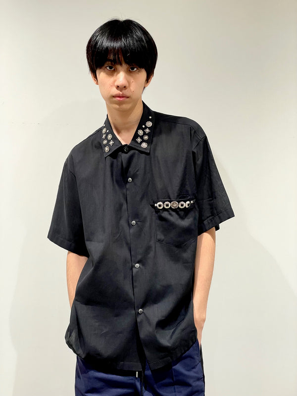 Plain weave metal S/S shirt