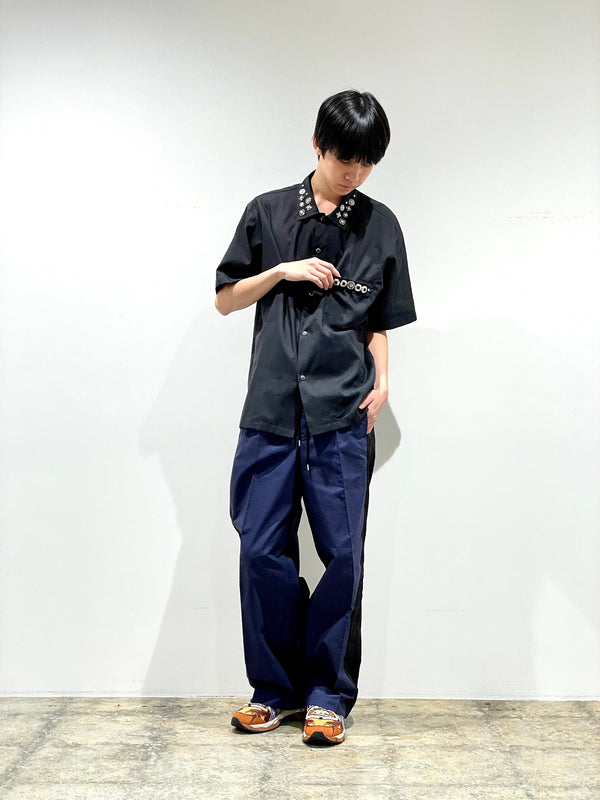 Plain weave metal S/S shirt