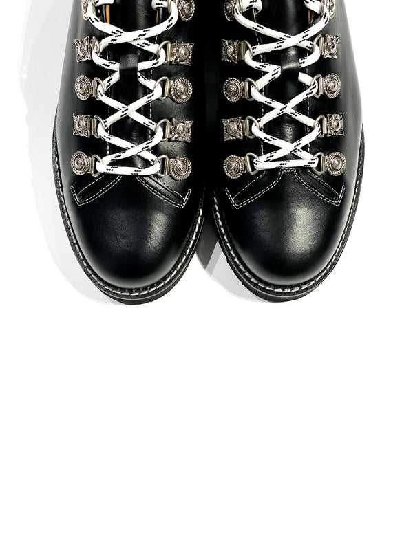 Leahter concho shoes
