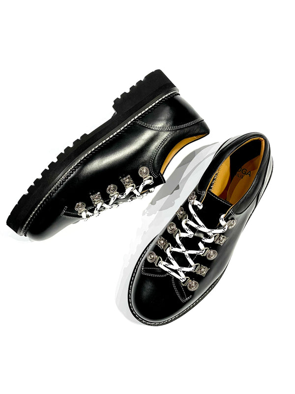 Leahter concho shoes
