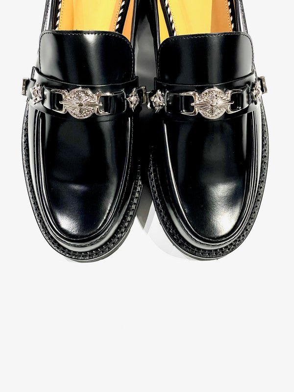 Metal loafer slip-on