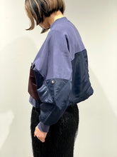 Cotton nylon sweatshirt （short length）