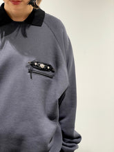 Polo collar sweatshirt（WOMENS）