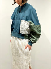 Cotton nylon sweatshirt （short length）