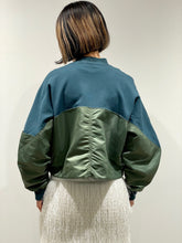 Cotton nylon sweatshirt （short length）