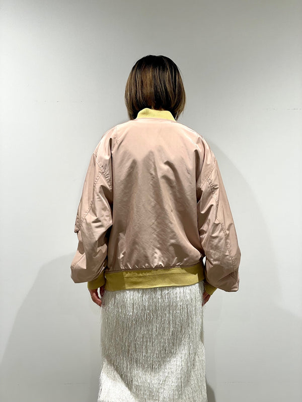 High count taffeta blouson（WOMENS）
