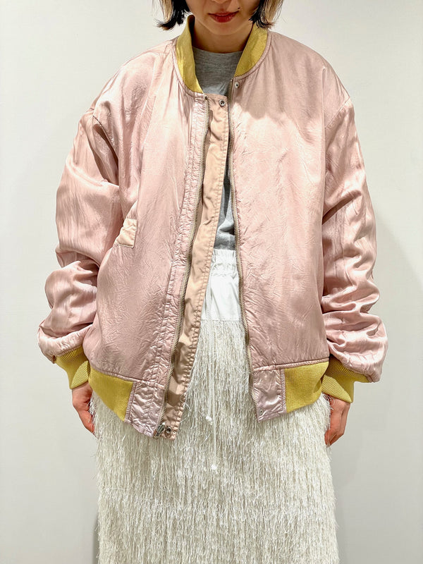 High count taffeta blouson（WOMENS）
