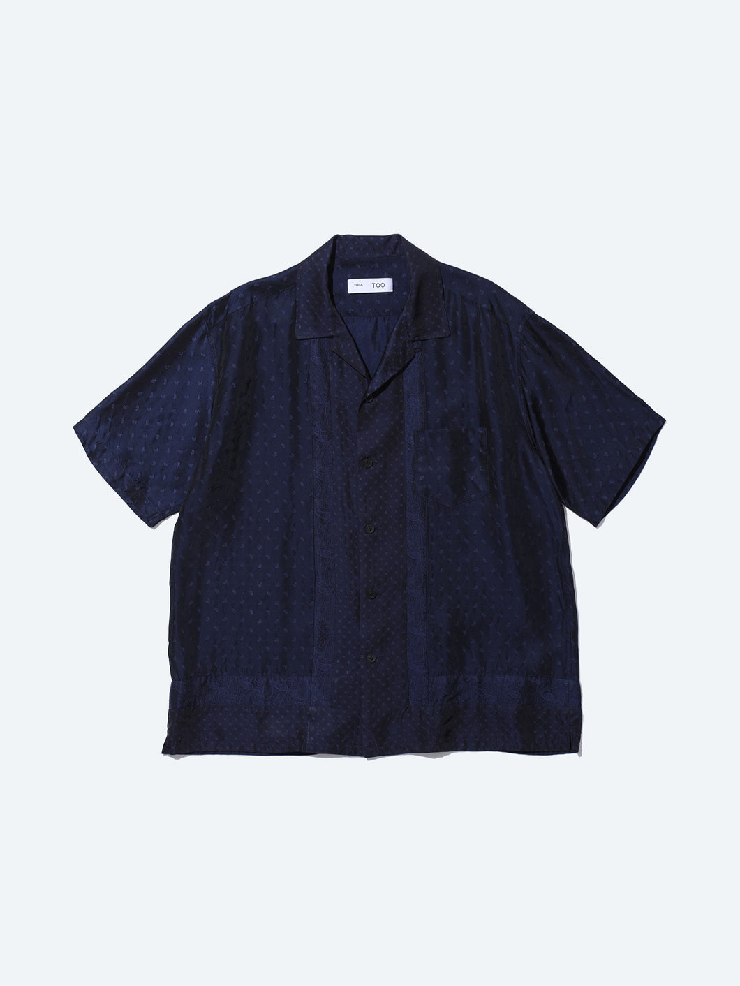 Paisley panel S/S shirt（MENS　直営店限定）