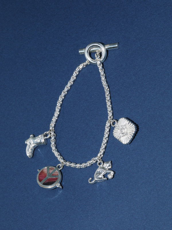 Motif bangle SILVER