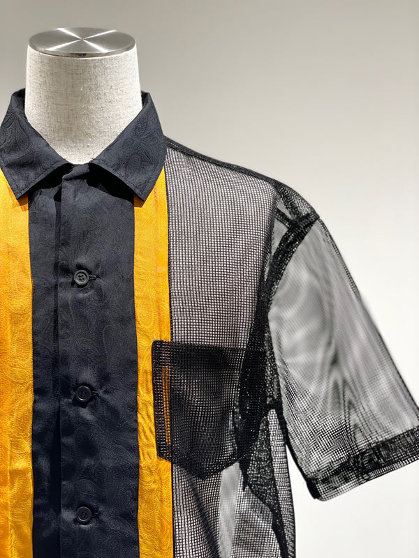 Paisley jacquard shirt