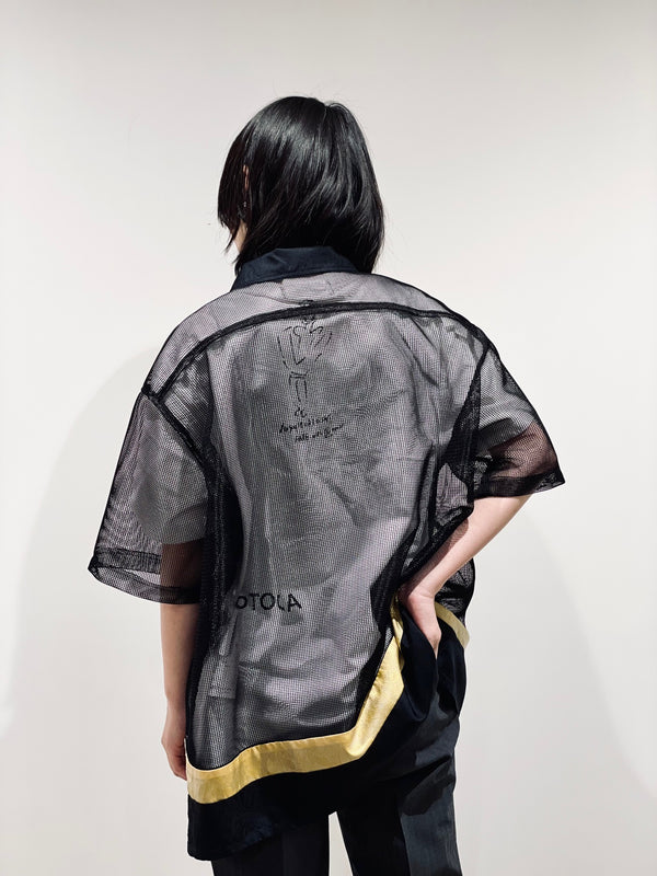 Paisley jacquard shirt