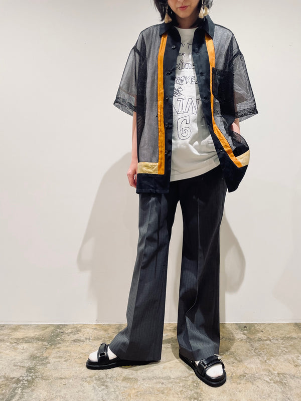 Paisley jacquard shirt