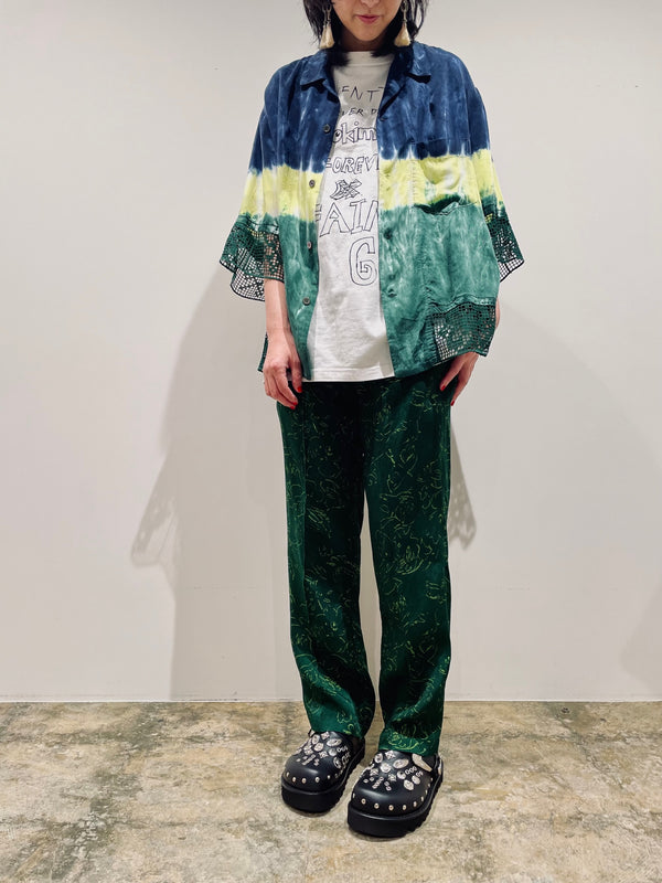 Inner print pants