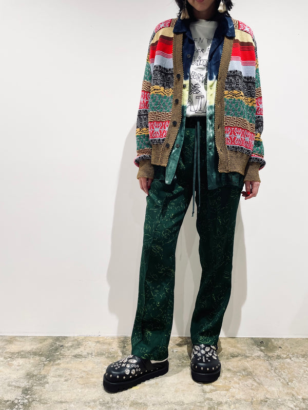 Inner print pants