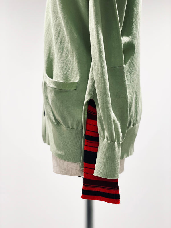 Basic knit cardigan