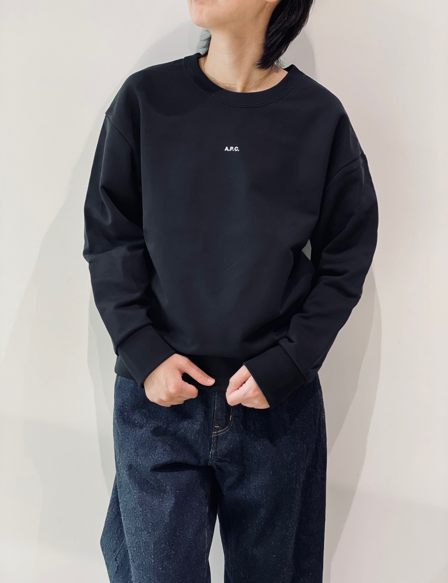 マイクロロゴA.P.C. スウェットシャツ – FUKIONLINE