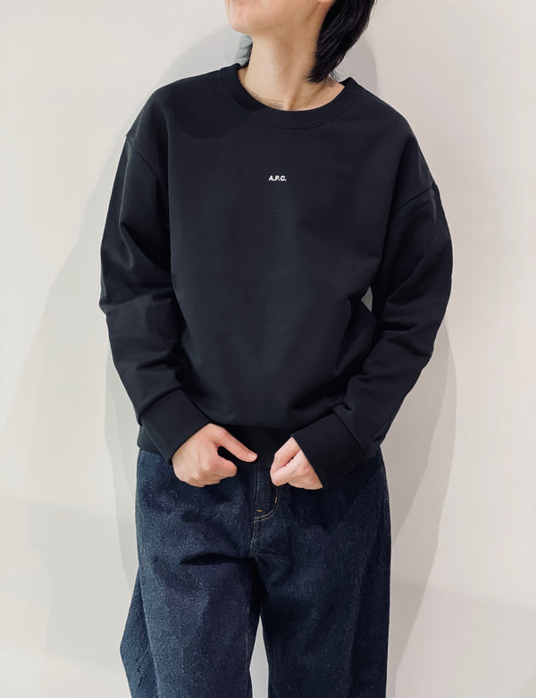 マイクロロゴA.P.C. スウェットシャツ