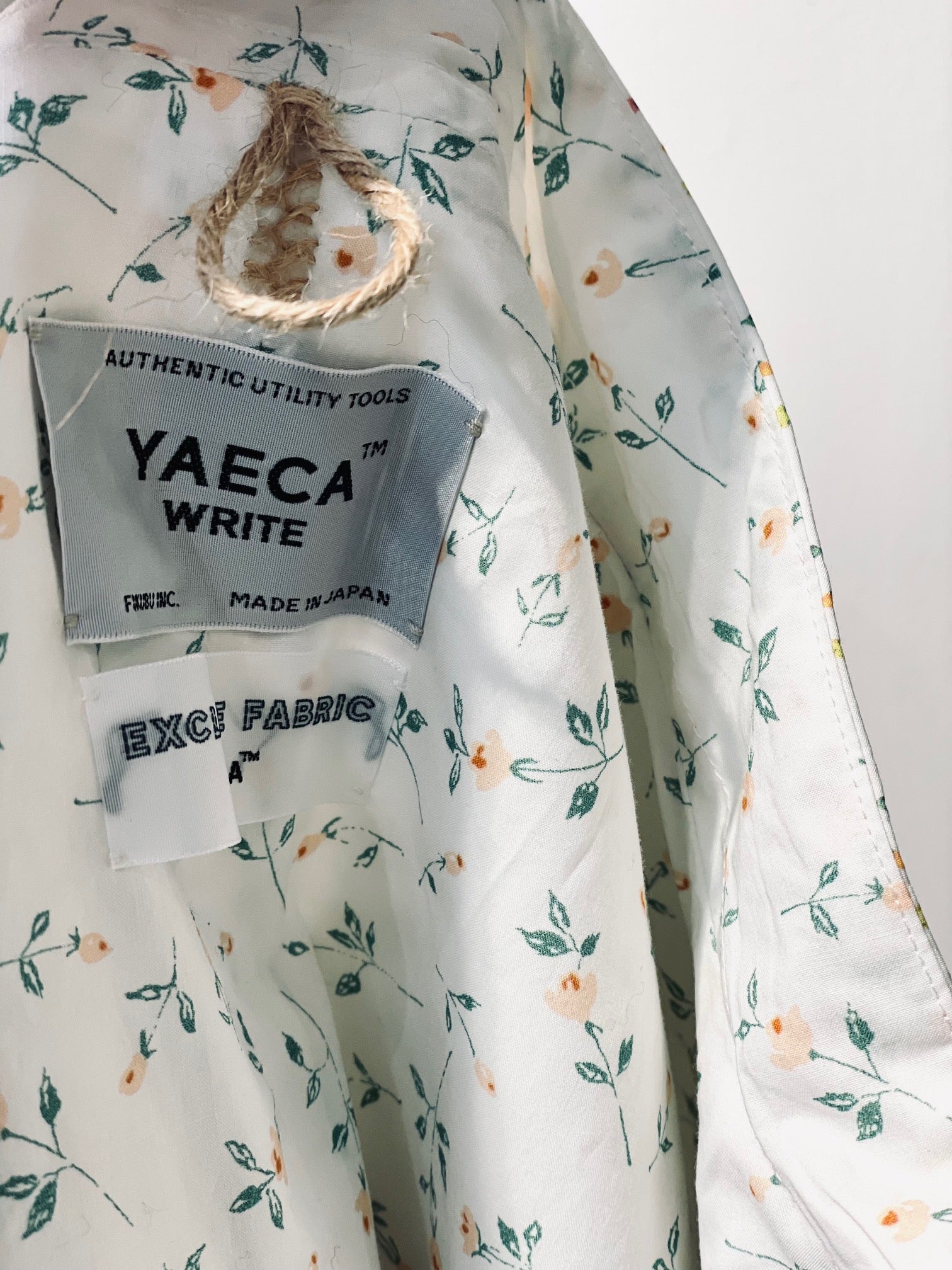 YAECA WRITE スタンドカラージャケット