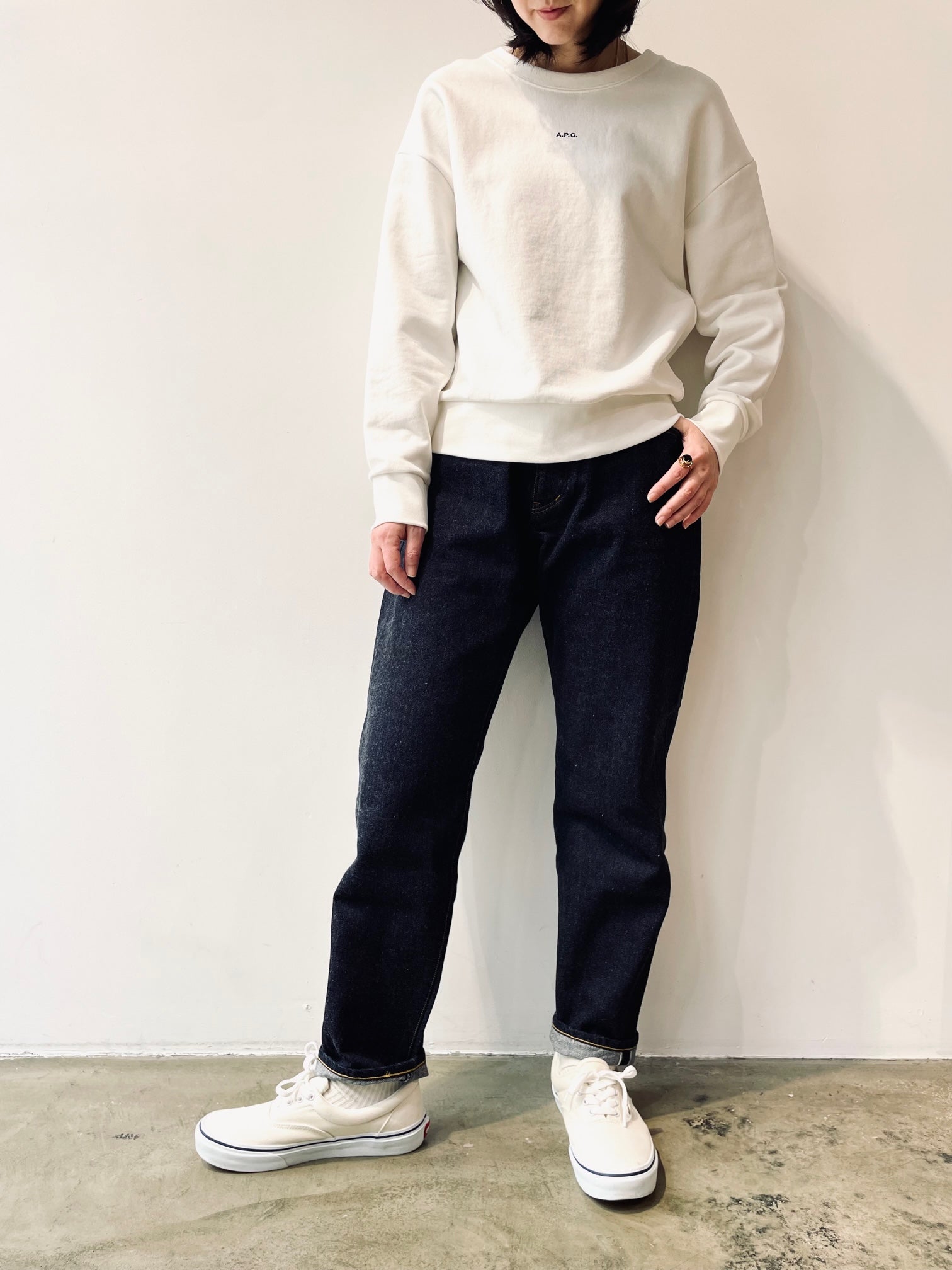 マイクロロゴA.P.C. スウェットシャツ – FUKIONLINE