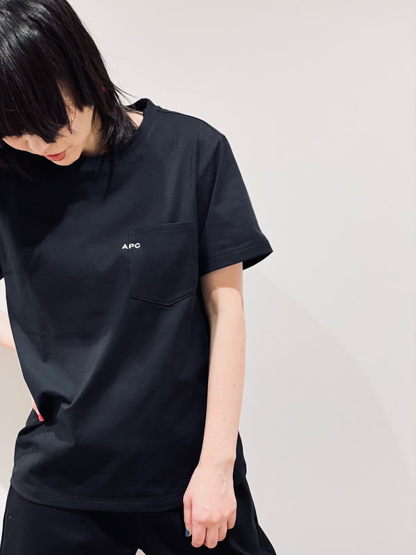 刺繍入りポケットTシャツ
