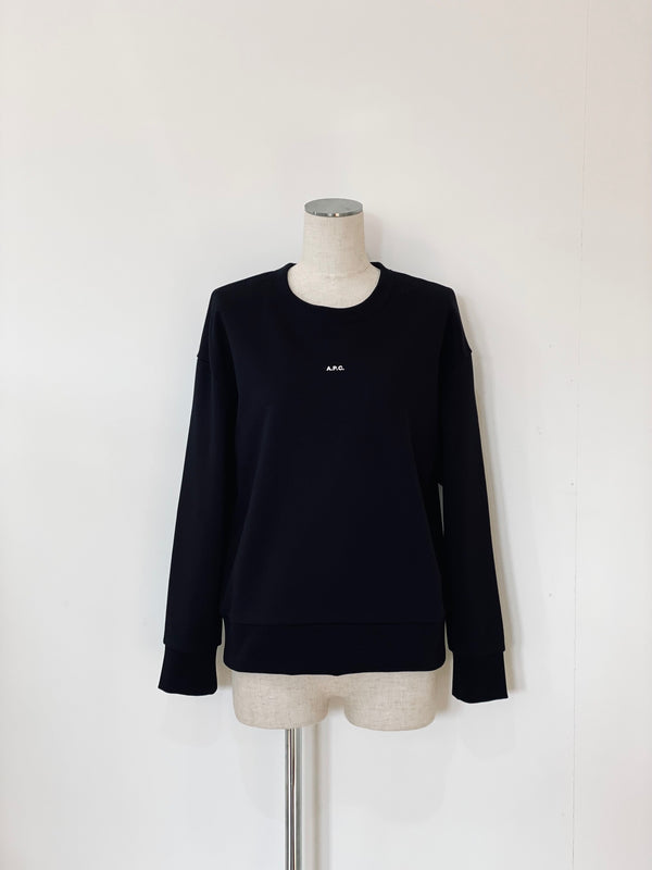 マイクロロゴA.P.C. スウェットシャツ