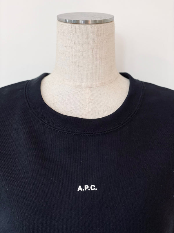 マイクロロゴA.P.C. スウェットシャツ