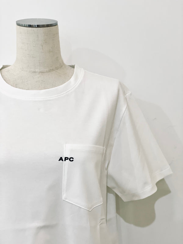 刺繍入りポケットTシャツ