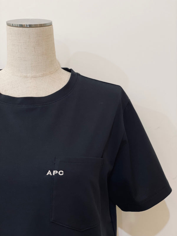 刺繍入りポケットTシャツ