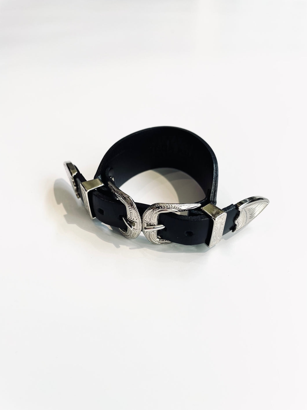 Double buckle bangle